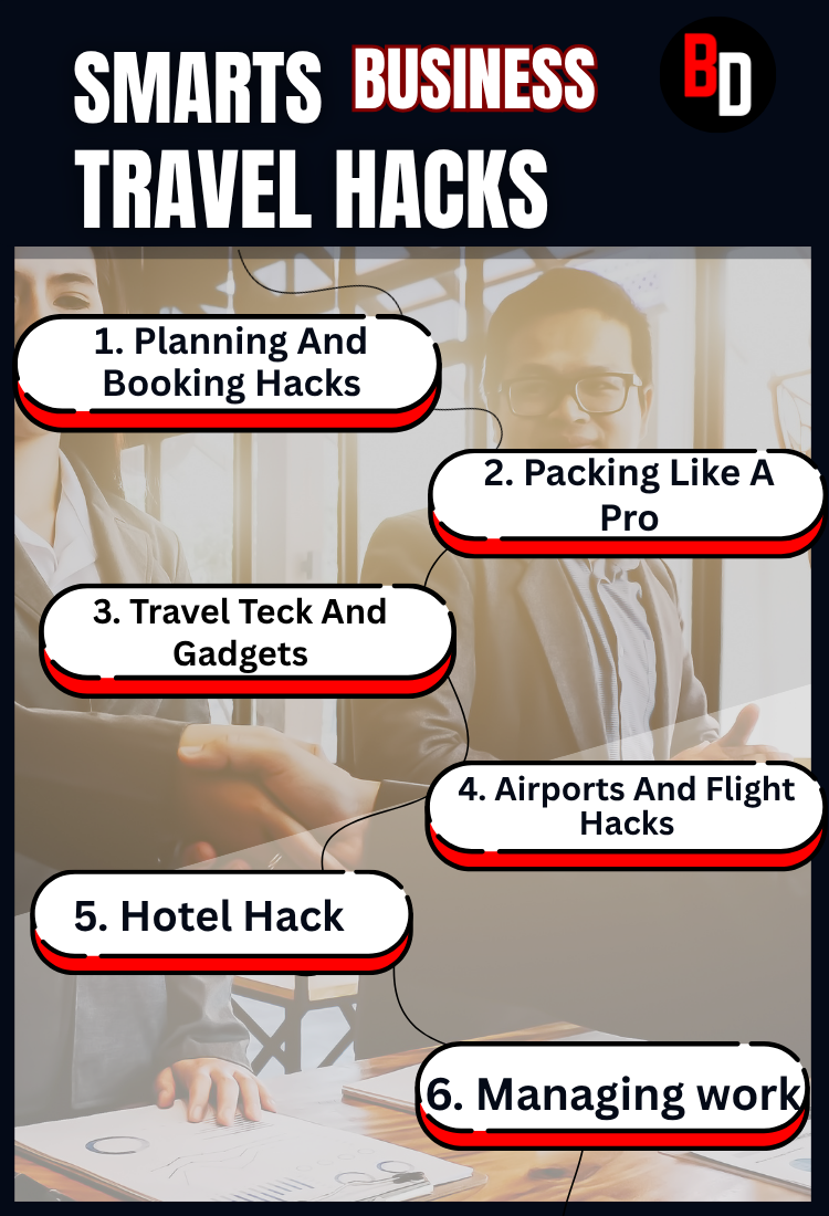 top 6 Business travel hack